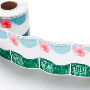 Étiquettes adhésives biodégradables