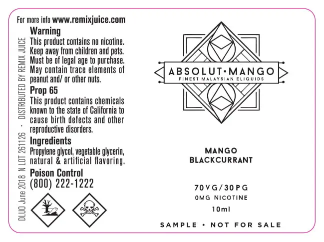 52X38 10ML ABSOLUT MANGO BLACKCURRANT_10ml_REMIX