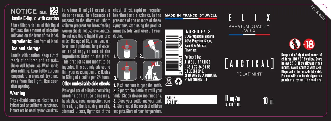 40X114 10ML ARCTICAL 10ml-UK - 0mg