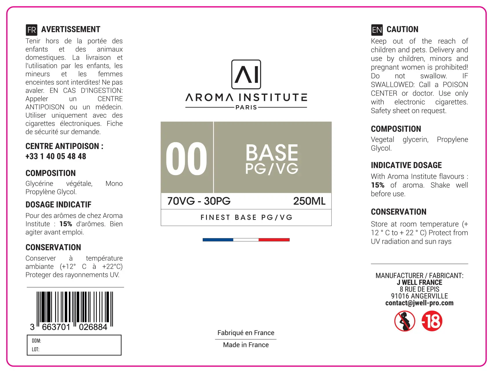 105X140 250ML AROMA_00_BASE_250ML_70-30