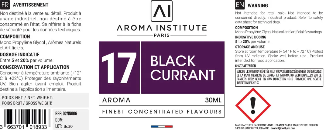 40X95 30ML AROMA_17_Blackcurrant