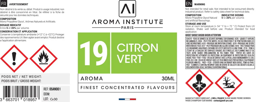 40X95 30ML AROMA_19_CitronVert