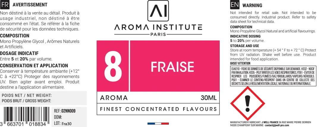 40X95 30ML AROMA_8_Fraise