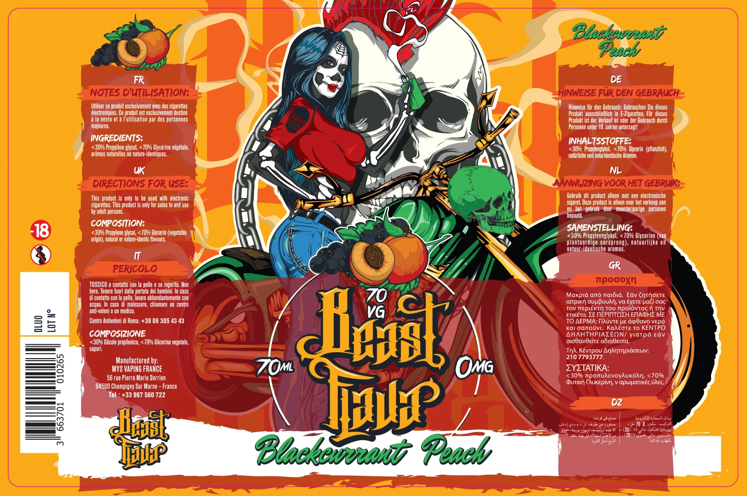 82X125 70ML BLACKCURRANT PEACH_BEAST FLAVA_70ml-VB