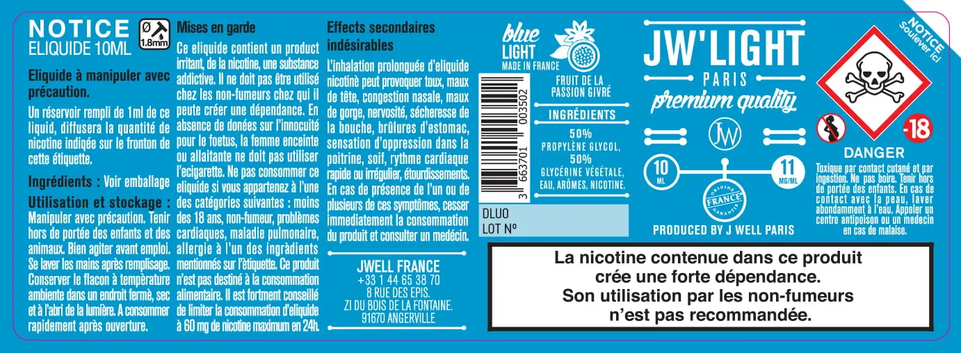 40X114 10ML BLUE-LIGHT-10ml-11mg