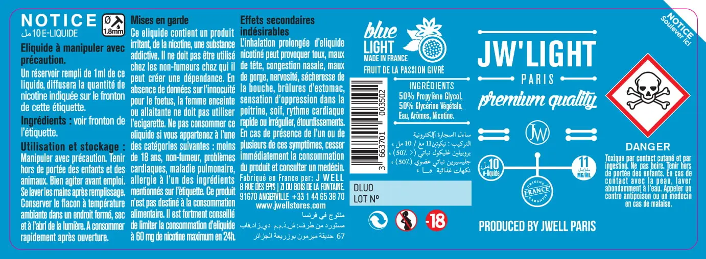 40X114 10ML BLUE LIGHT 10ml-ALGERIA_11mg