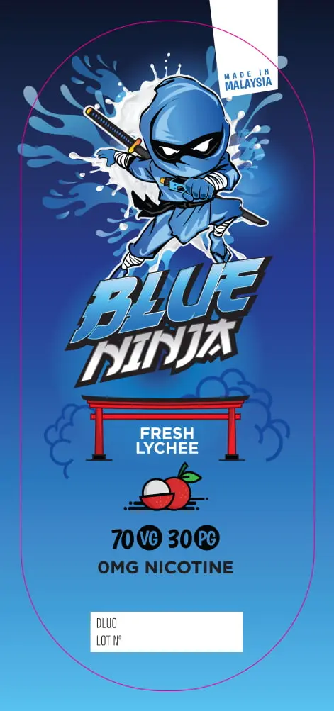 80X35 500ML BLUE NINJA