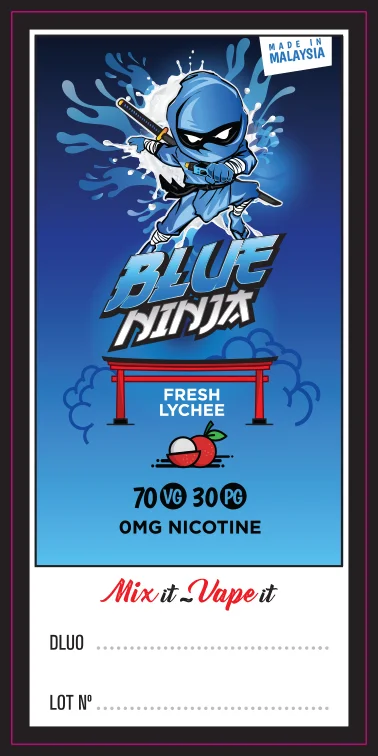 62X30 100ML BLUE NINJA