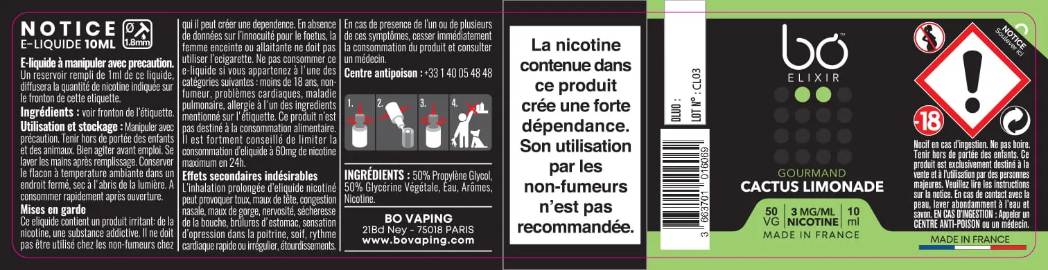30X125 10ML BO-ELIXIR_CACTUS-LIMONADE_10ml_FR_3mg