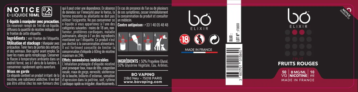 30X125 10ML BO-ELIXIR_FRUITS-ROUGES_10ml_FR_0mg