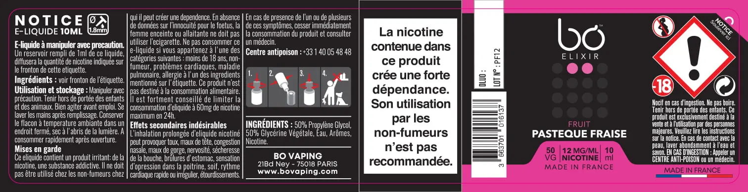 30X125 10ML BO-ELIXIR_PASTEQUE-FRAISE_10ml_FR_12mg