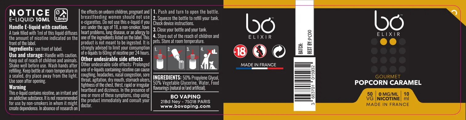 30X125 10ML BO-ELIXIR_POPCORN-CARAMEL_10ml_EN_0mg