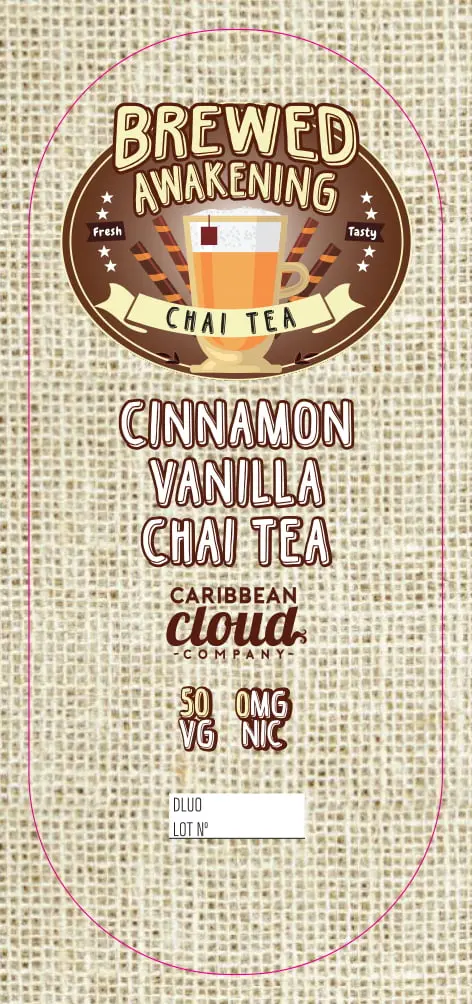 80X35 500ML CINNAMON VANILLA CHAI TEA_BAG Box