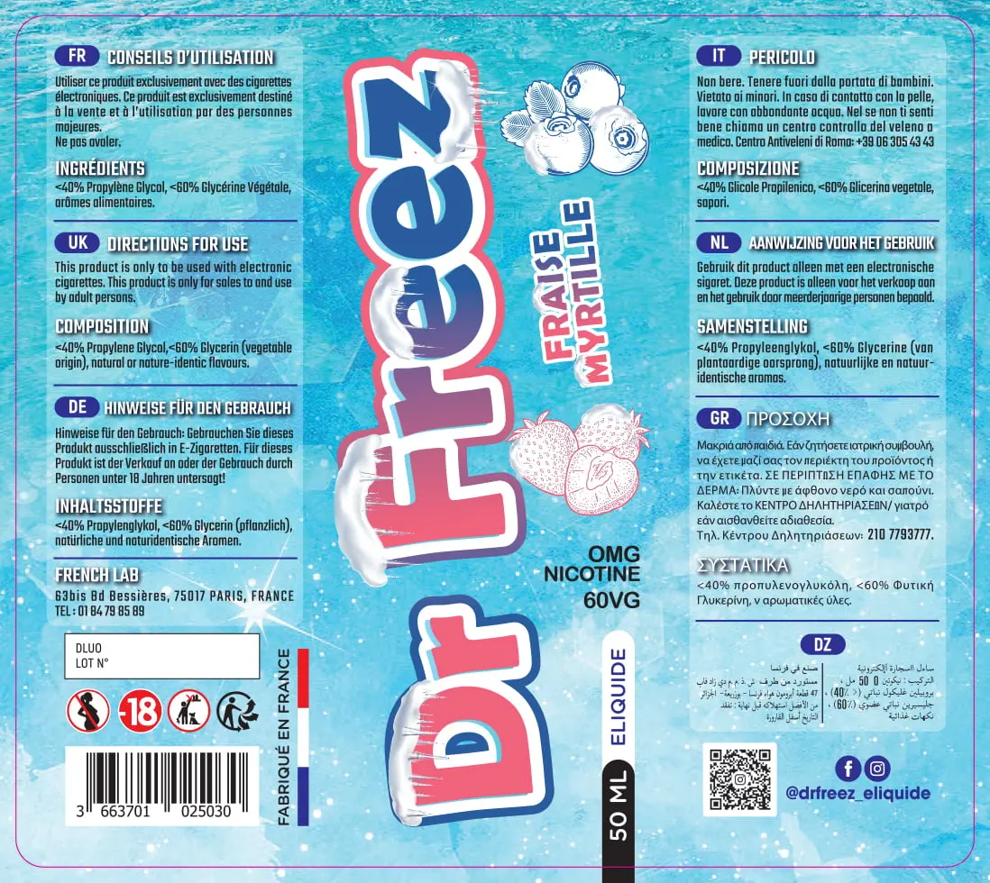 80X90 50ML DR FREEZ_FRAISE-MYRTILLE_VB
