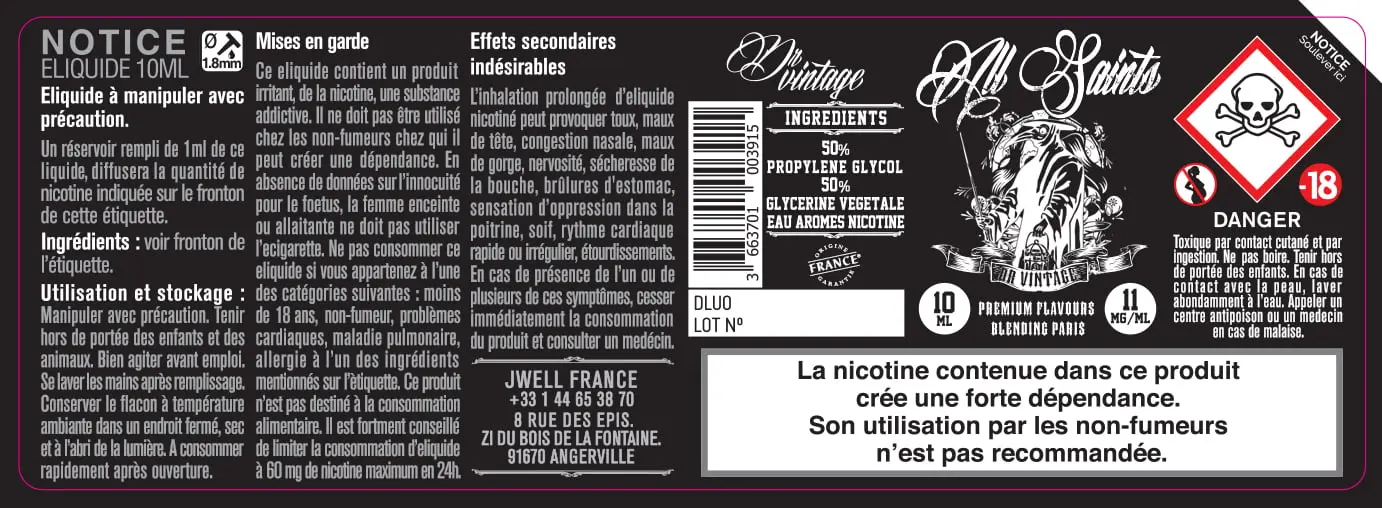 40X114 10ML DR-VINTAGE-10ml-11mg
