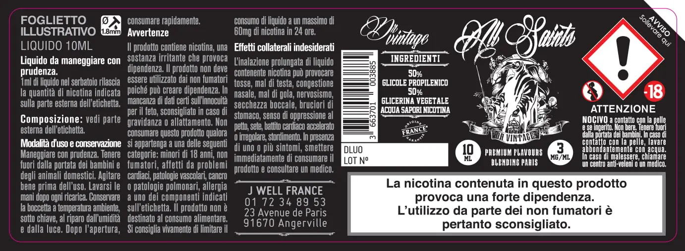 40X114 10ML DR VINTAGE 10ml-IT-3mg