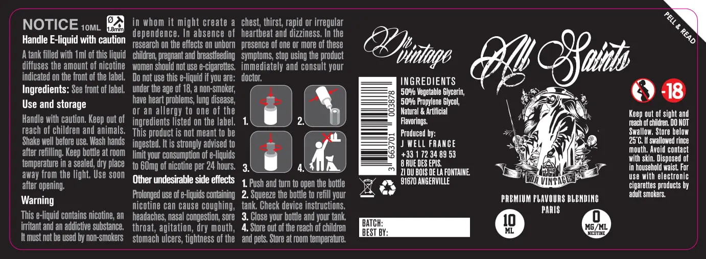 40X114 10ML DR VINTAGE 10ml-UK-0mg