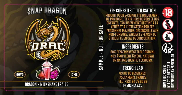 30X60 10ML DRAC_SNAP_DRAGON-10ml