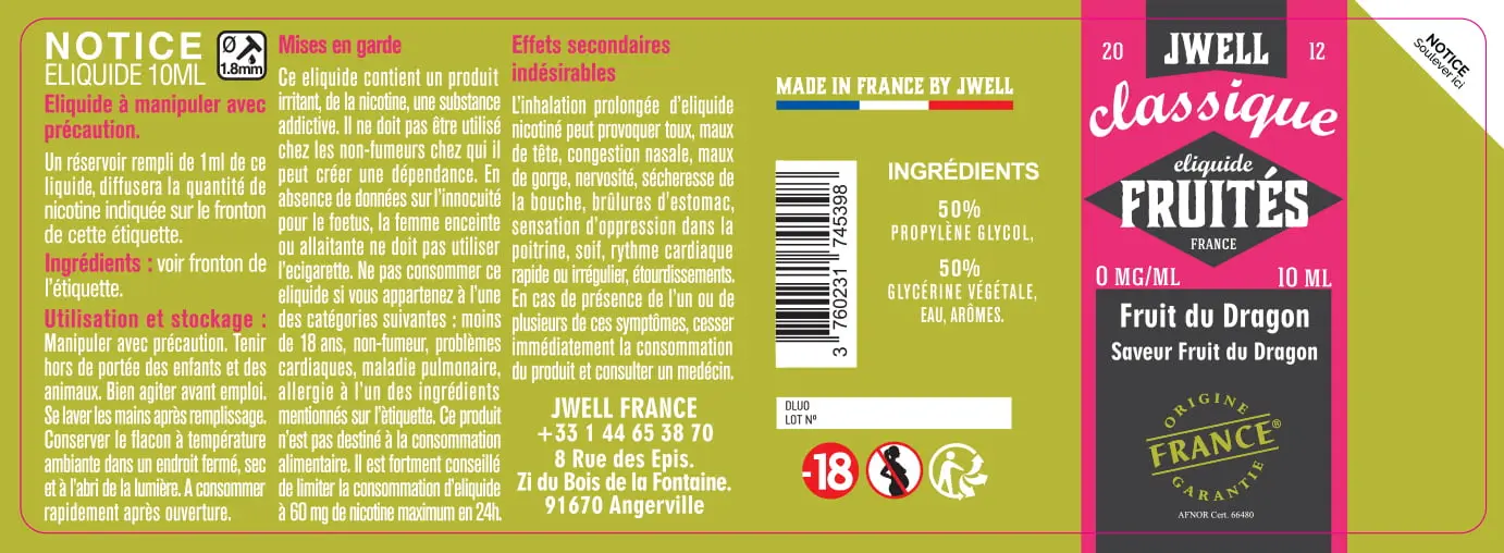 40X114 10ML FRUIT DU DRAGON 10ml_0MG - CLASSIC FRUITES (3)