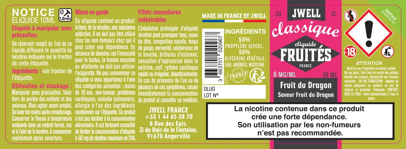 40X114 10ML FRUIT DU DRAGON 10ml_6MG - CLASSIC FRUITES (4)