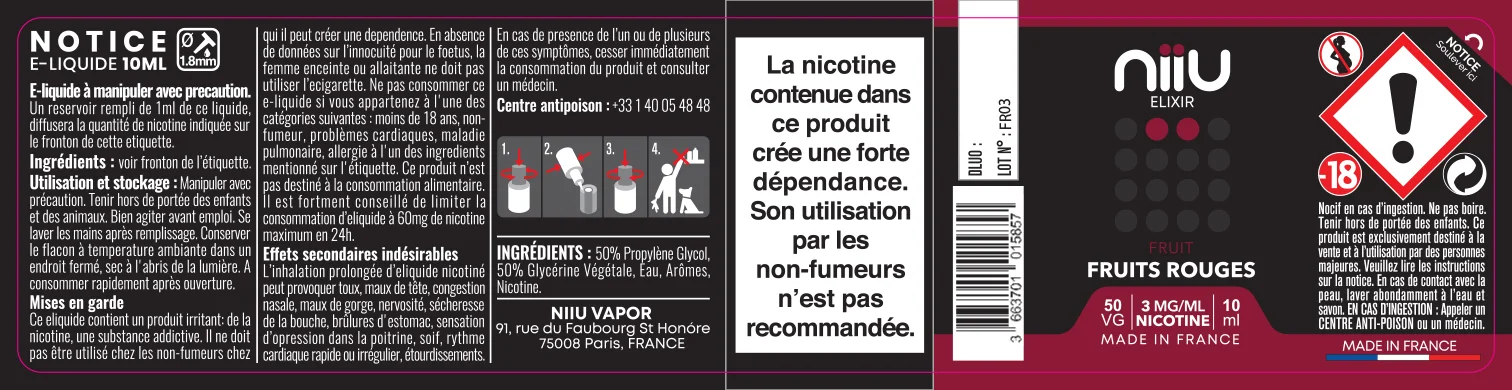 30X125 10ML FRUIT-ROUGES_NIIU-Elixir_10ml_3mg_FR