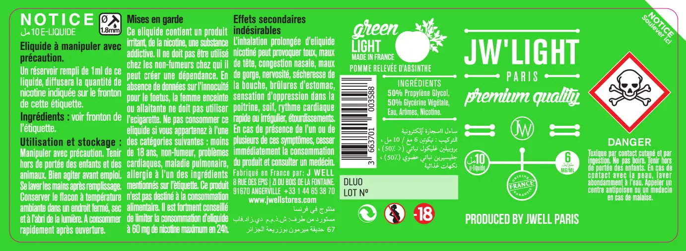 40X114 10ML GREEN LIGHT 10ml-ALGERIA_6mg