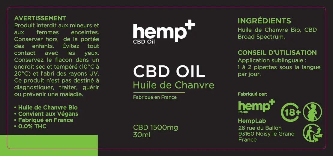 40X90 30ML HEMP_LABEL_OIL_Chanvre_1500mg_crv PELLIMAT