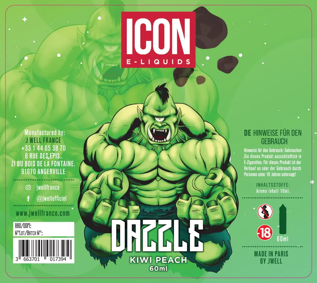 80X90 50ML ICDAZ - DAZZLE_60ml - ALLEMAND VB