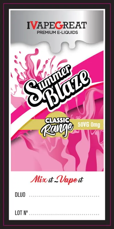 62X30 100ML IVG_SUMMER-BLAZE_100ml Bottle