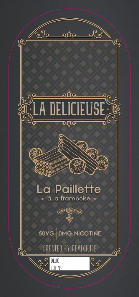 80X35 500ML LA DELICIEUSE_LA PAILLETTE_BAG Box