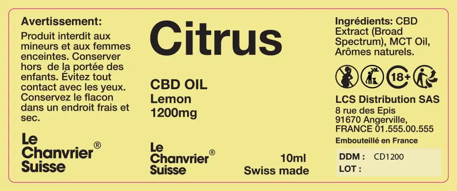 30X76 10ML LCS_OIL_ALL_1200mg_10ml_30x76mm_FR 3 Citrus