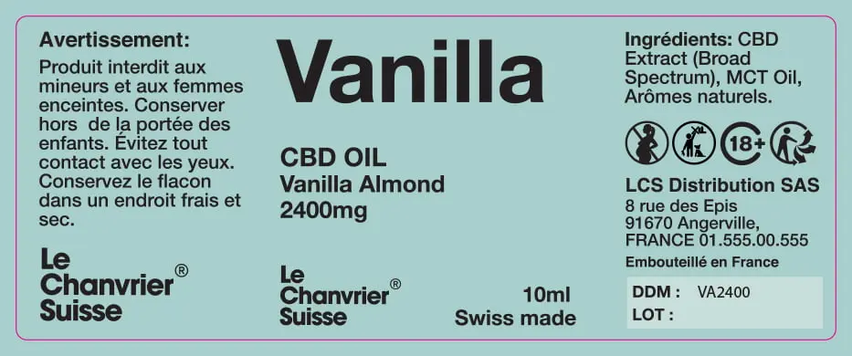 30X76 10ML LCS_OIL_ALL_2400mg_10ml_30x76mm_FR 2 Vanilla