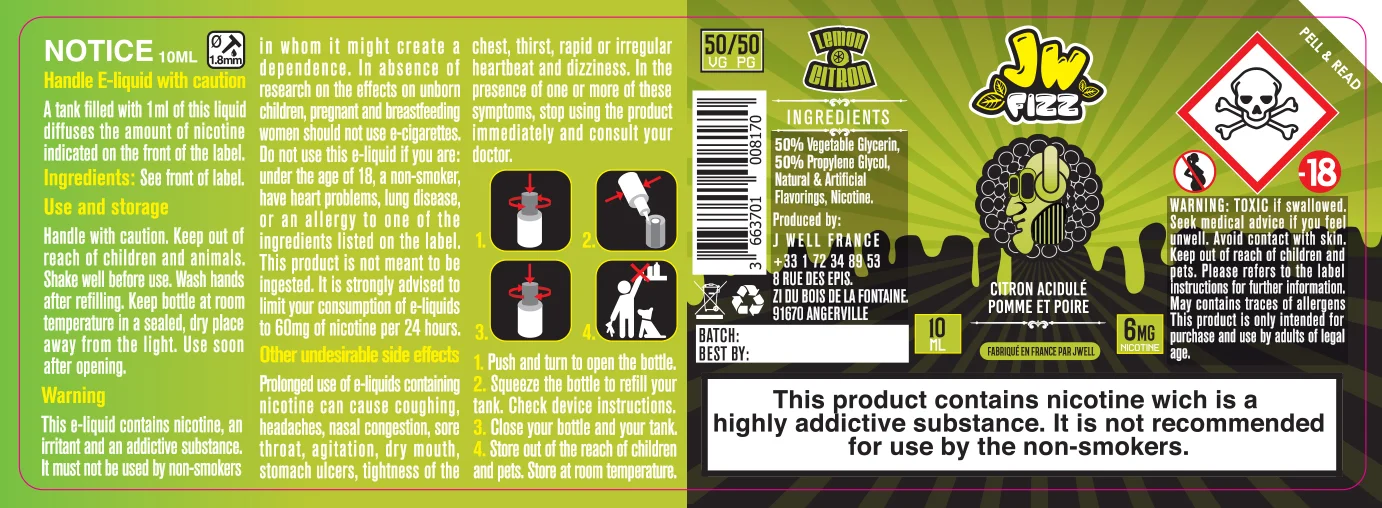 40X114 10ML LEMON FIZZ 10ml-UK_6MG