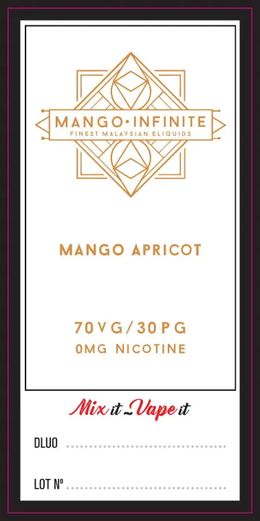 62X30 100ML MANGO APRICOT Mango Infinite_100ml Bottle