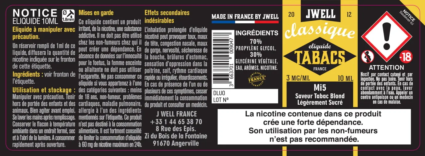 40X114 10ML MI5-10ml-3mg