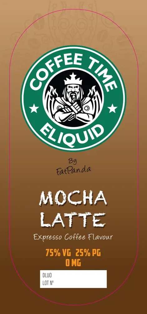 80X35 500ML MOCHA LATTE COFFEE TIME_BAG Box