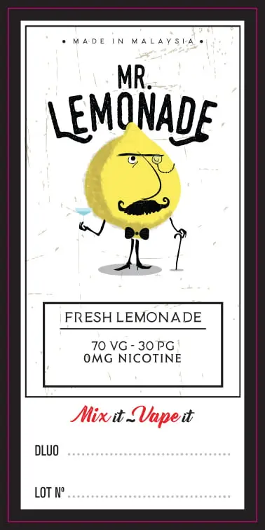 62X30 100ML MR LEMONADE_100ml Bottle