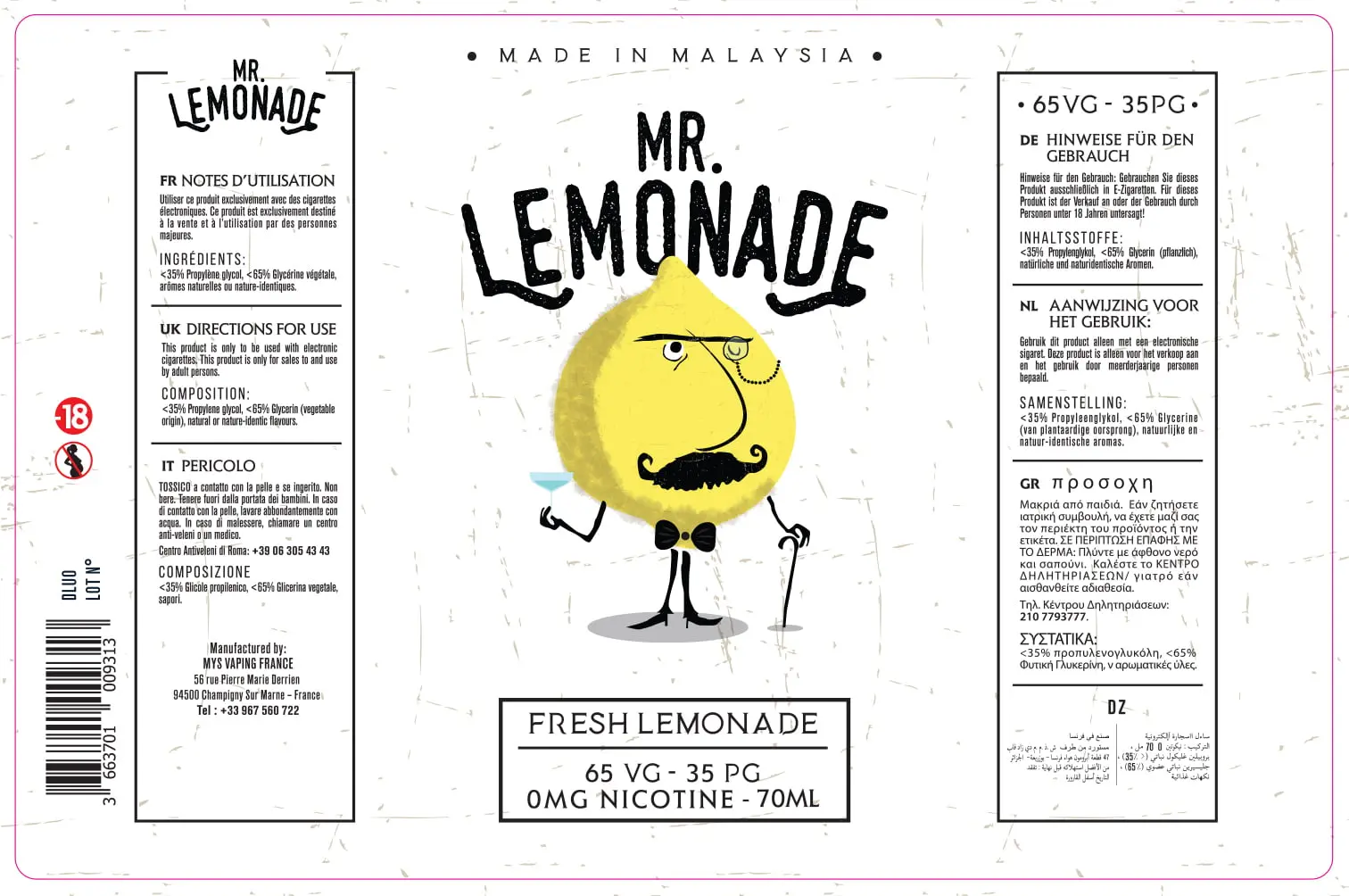 82X125 70ML MR LEMONADE_70ml-VB