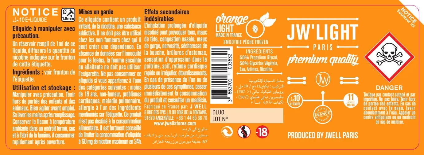 40X114 10ML ORANGE LIGHT 10ml-ALGERIA_11mg