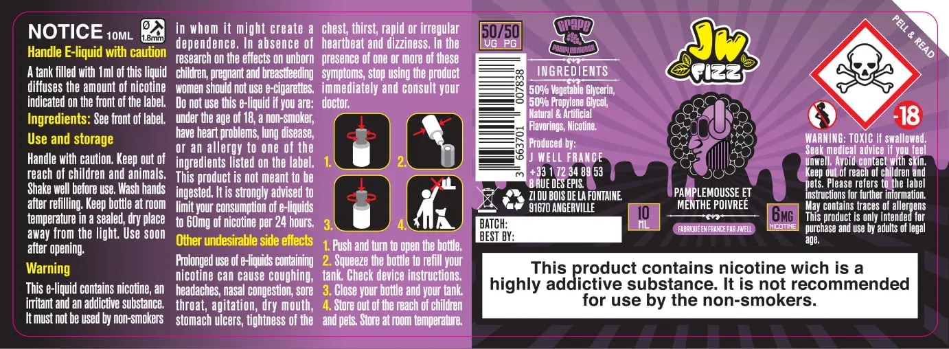 40X114 10ML PAMPLEMOUSSE 10ml-UK_6MG