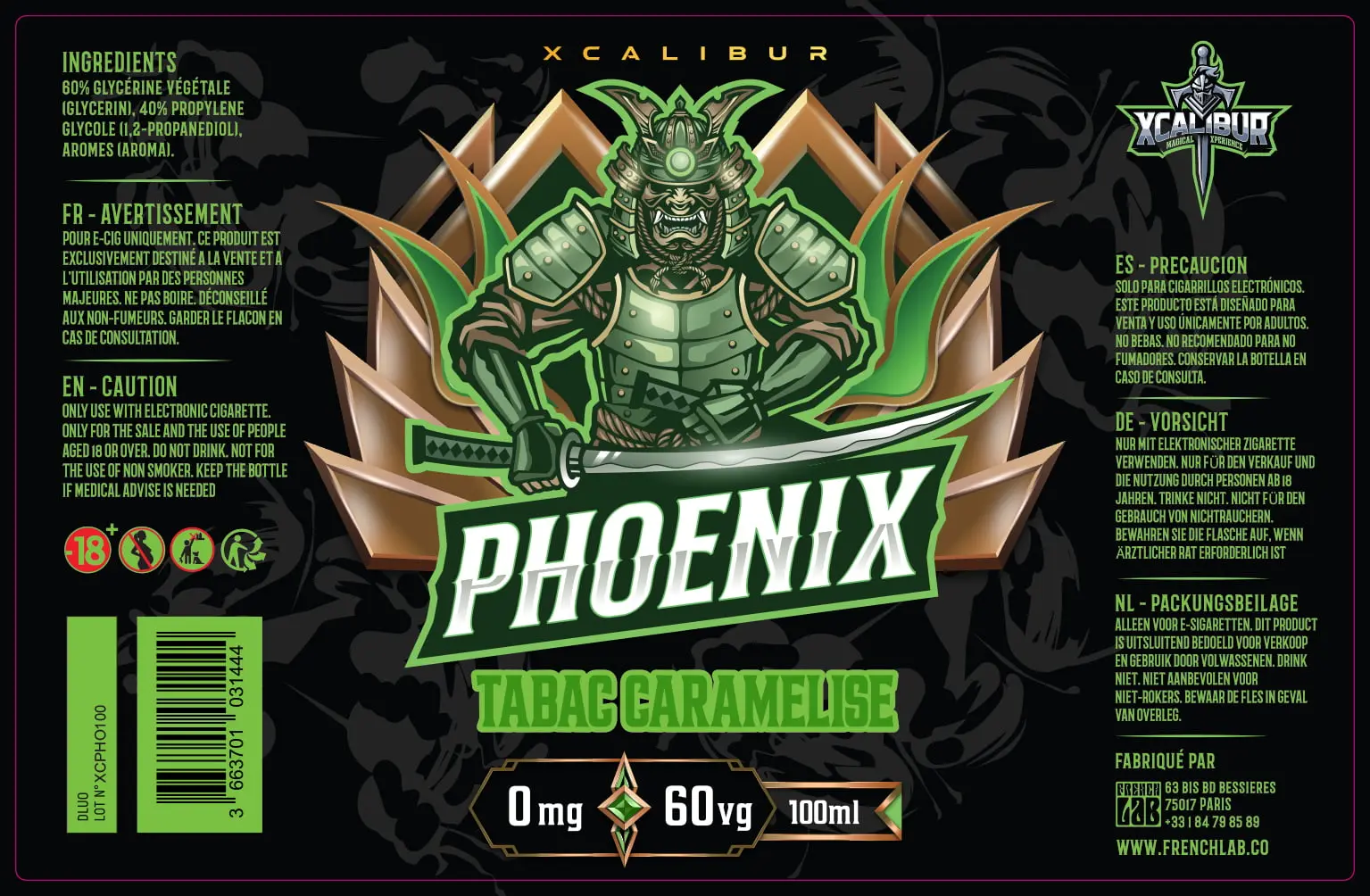 82X127 100ML PHOENIX_PRINT