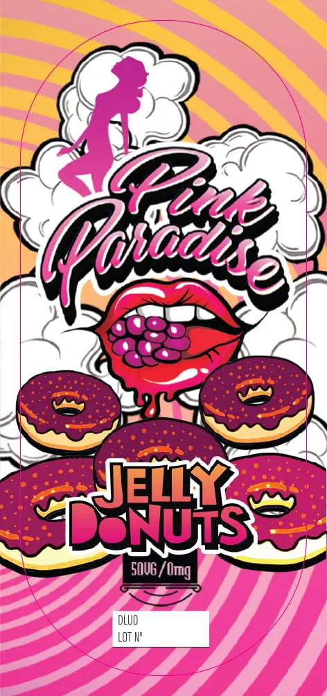 80X35 500ML PINK PARADISE_JELLY DONUTS_BAG Box