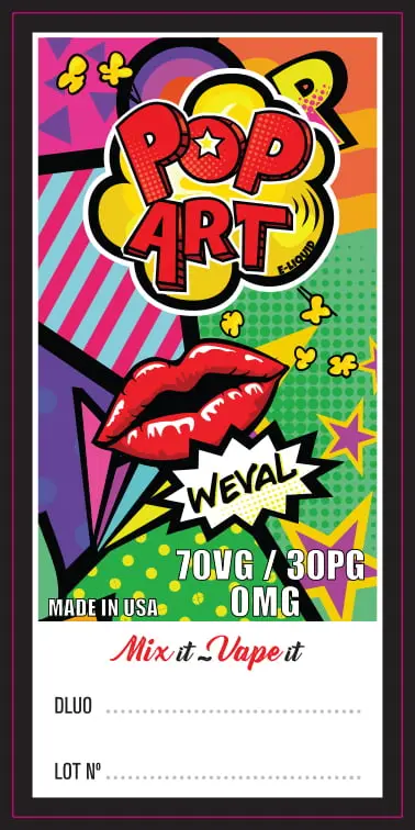 62X30 100ML POP ART_100ml Bottle