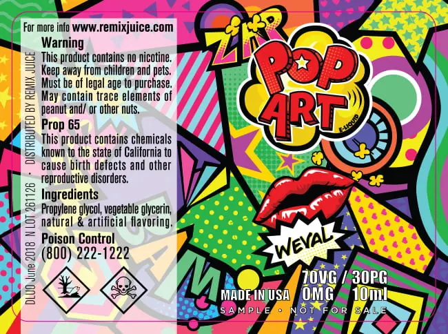52X38 10ML POP ART_10ml_REMIX