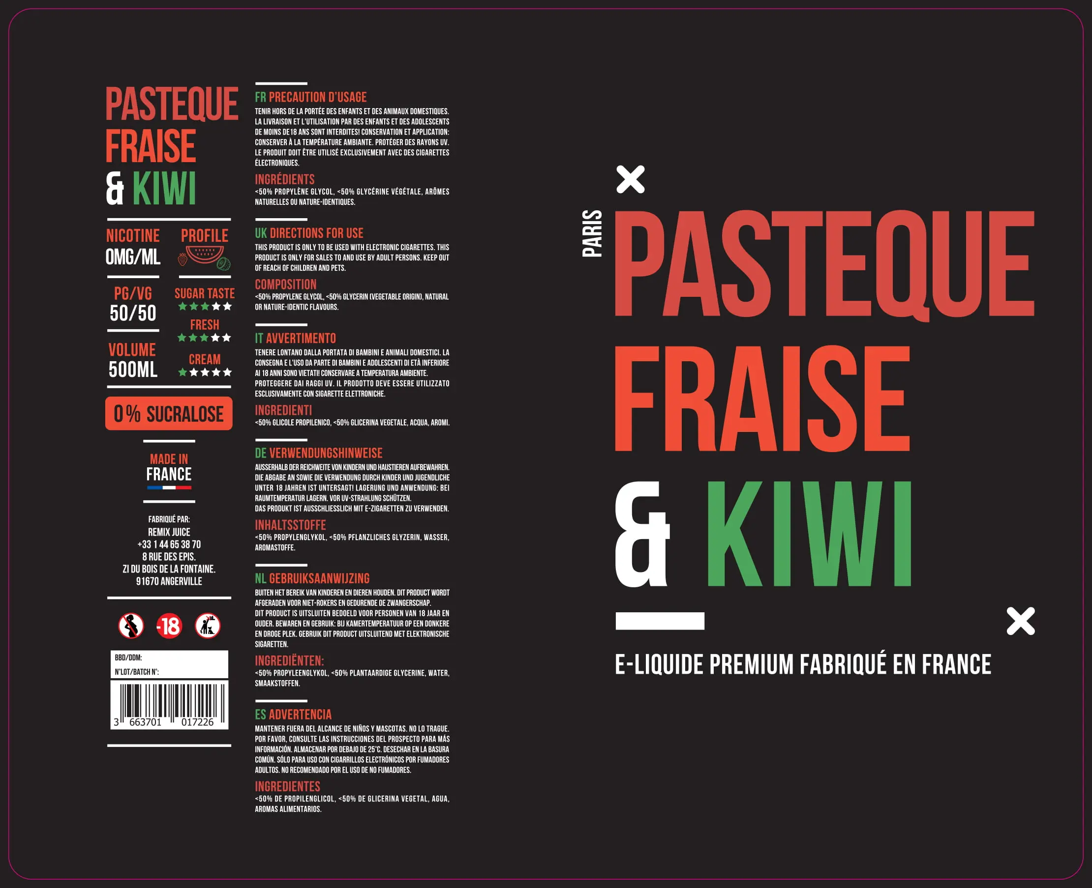 150X185 500ML Pasteque-Fraise-Kiwi_PREMIUM_Remix-Jet-185x150mm