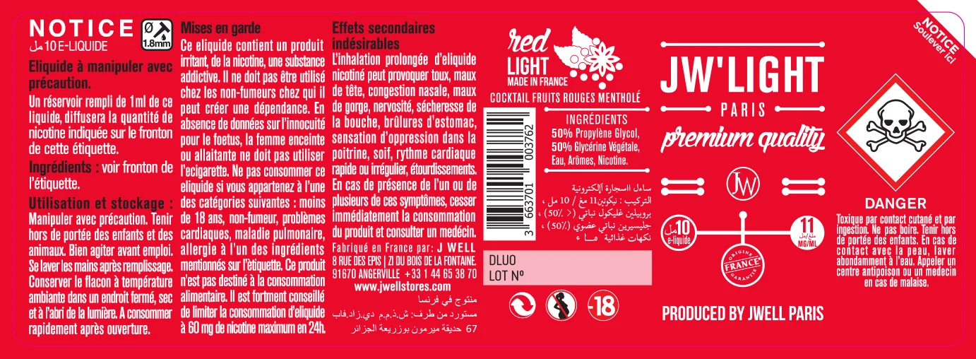 40X114 10ML RED LIGHT 10ml-ALGERIA_11mg