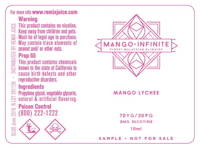 52X38 10ML REMIX JUICE 10ml_MANGO INFINITE LYCHEE