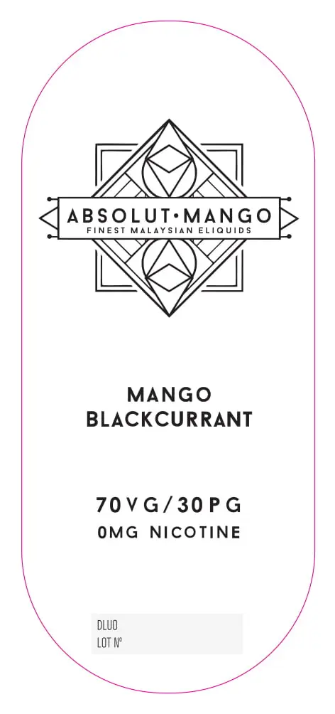 80X35 500ML REMIX JUICE_Bag Box Label_Absolut Mango Blackcurrant