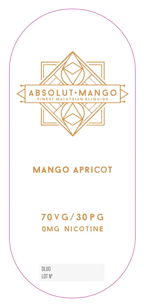 80X35 500ML REMIX Labels-ABSOLUT MANGO ABRICOT