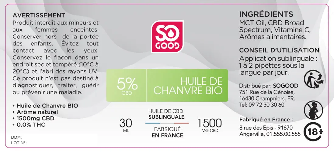 40X90 30ML SOGOOD_30ML_LABEL_OIL_CHANVRE-BIO_1500mg